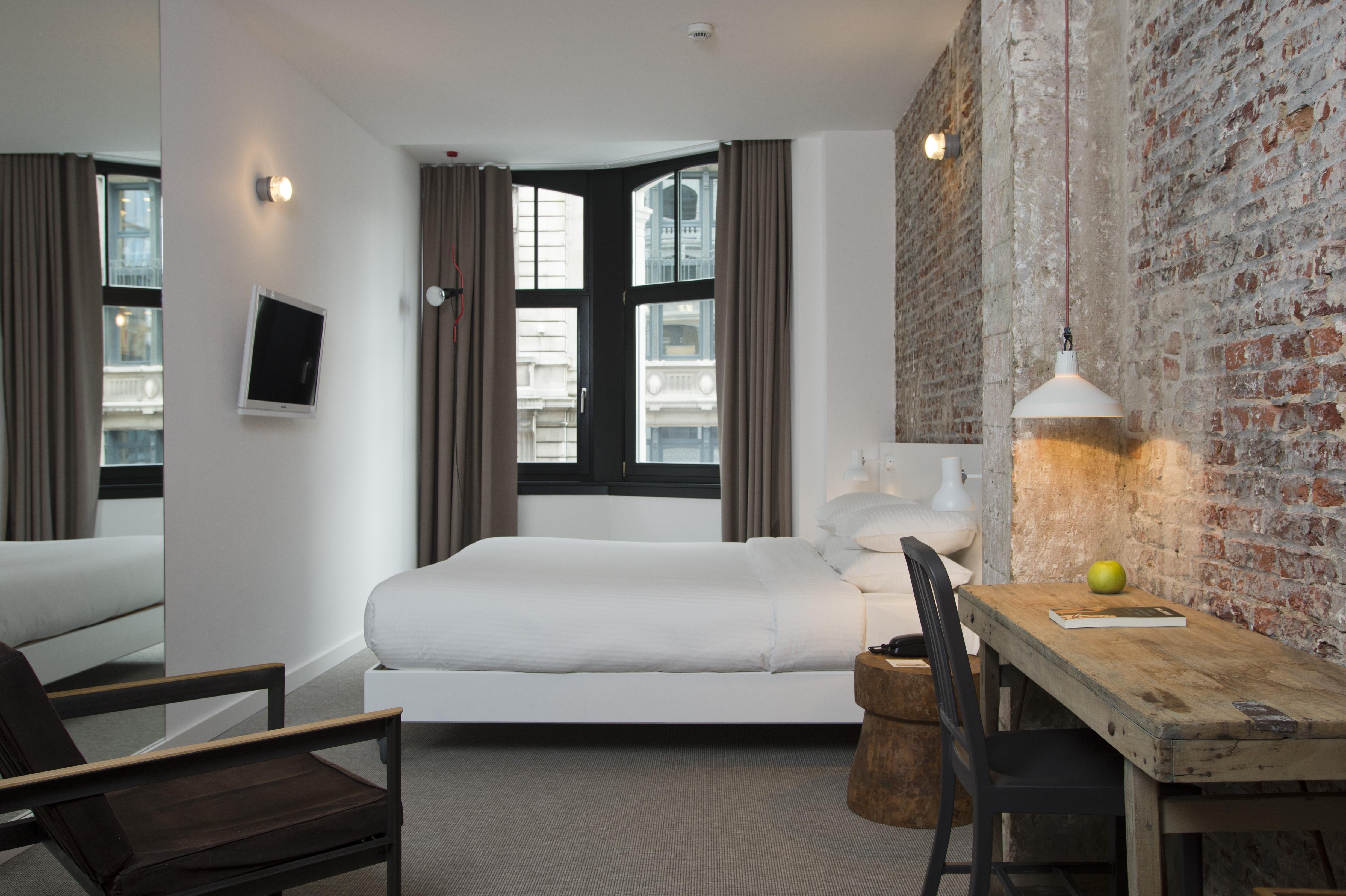 9Hotel Central Brussel Rom bilde