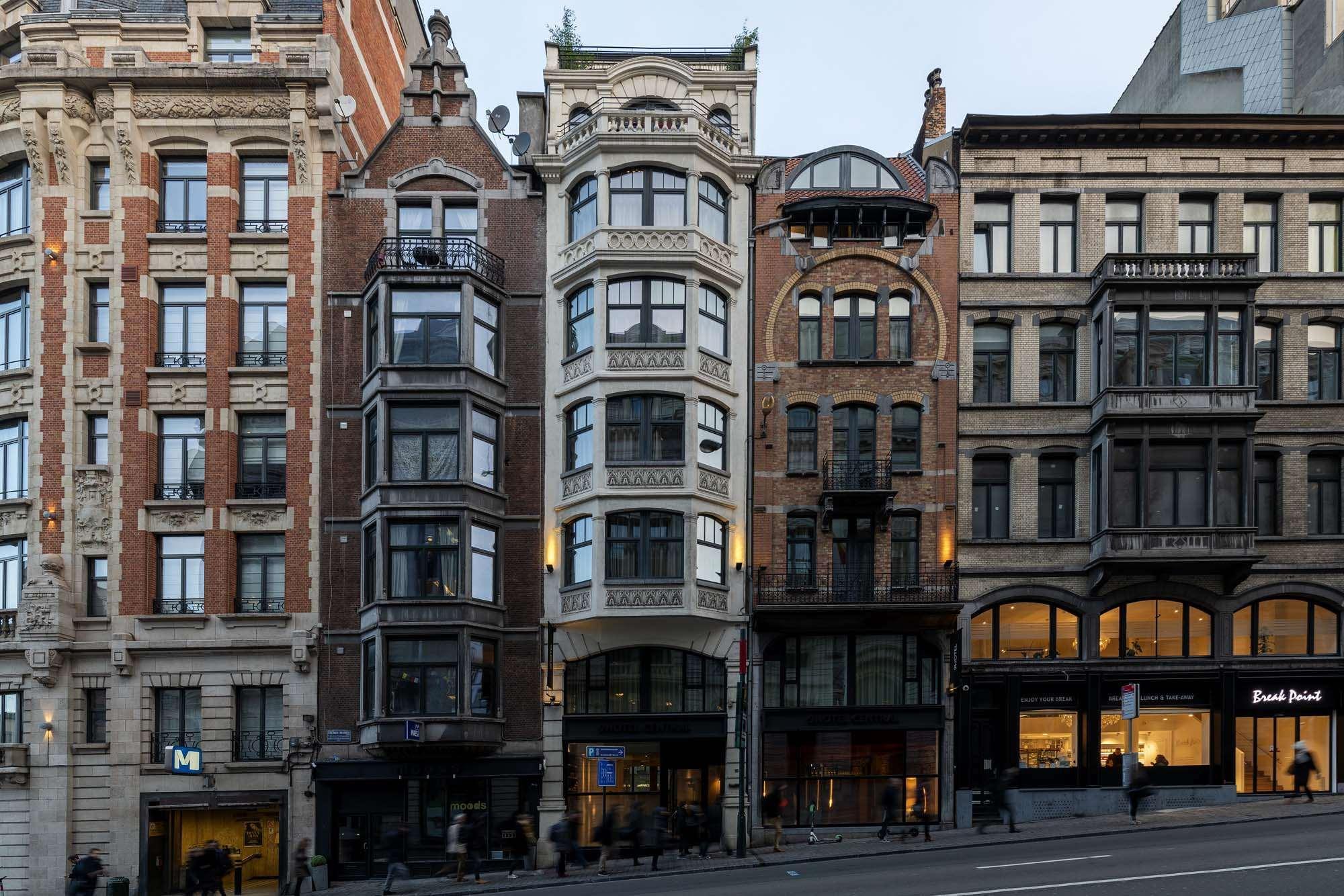 9Hotel Central Brussel Eksteriør bilde