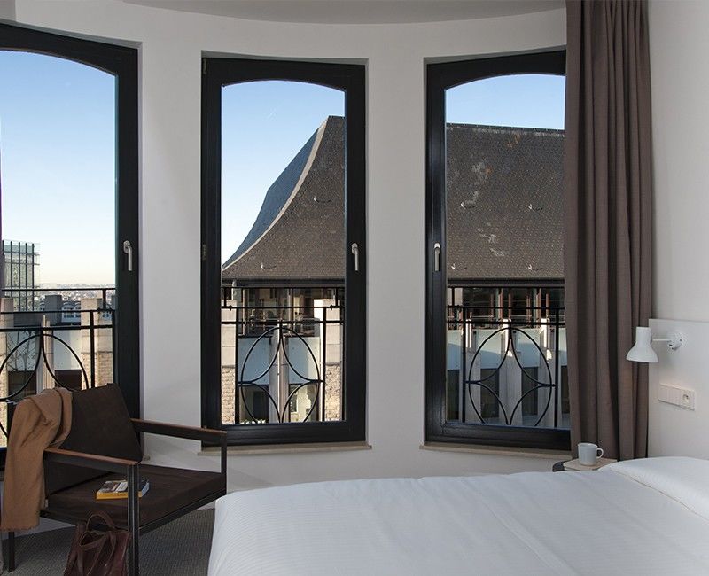 9Hotel Central Brussel Rom bilde